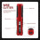 1PCS Wire Stripper Multi-Function Portable Pen Stripper, Network Cable, Wire, Coaxial Cable, Wire Cutter,10-20AWG,Red 9