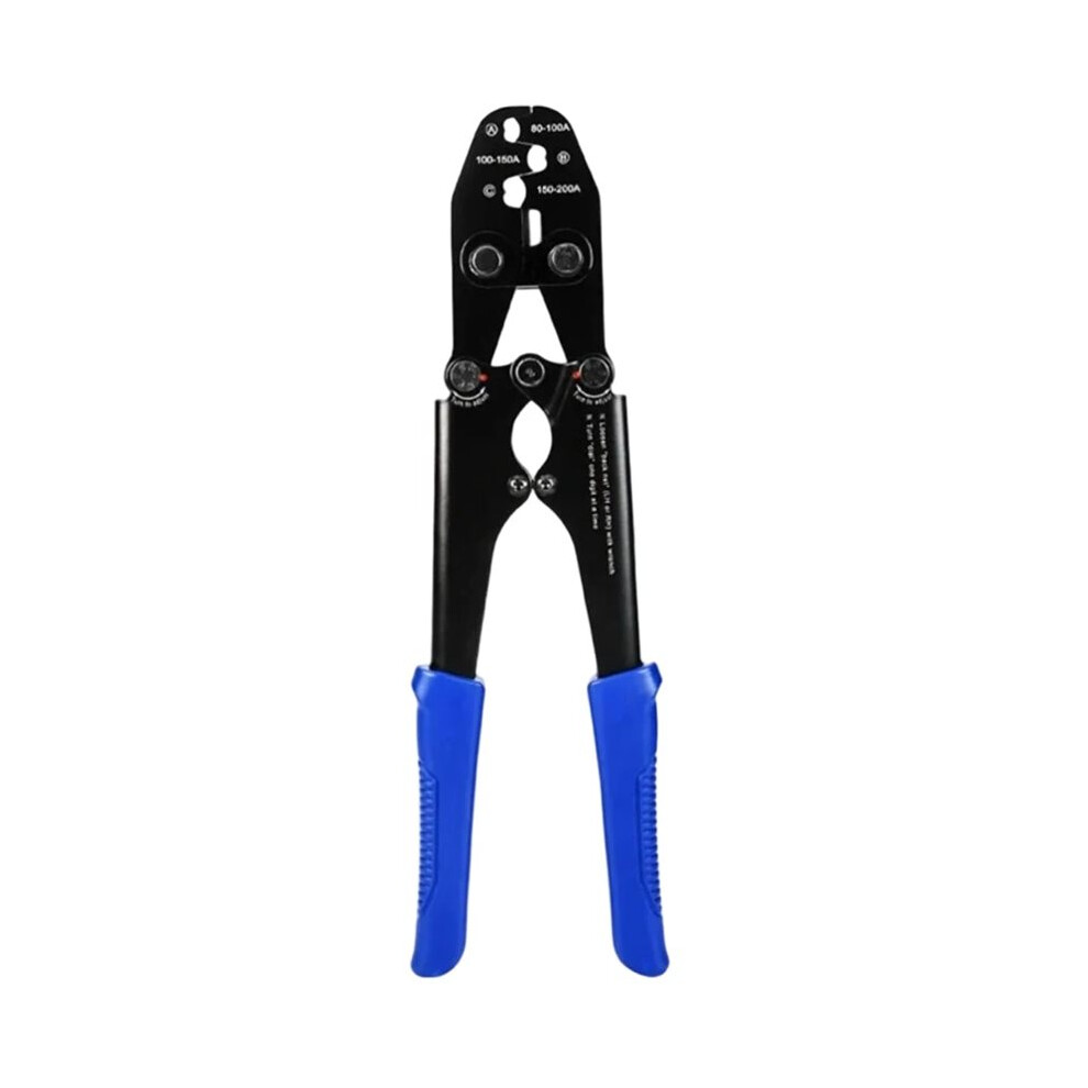 1Pc Wire Stripper Open Nose Crimping Pliers 5-200A Terminal Crimping Tool Set Copper Nose Plier Battery Lug Crimping 4762370433272