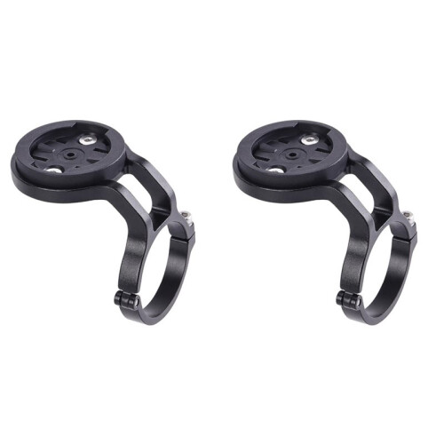 2X Bike Handlebar Speedometer Holder,Stopwatch Code Table Base,Aluminum Alloy Extension Bracket for Bicycle Watch