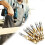 5pcs M5x0.8mm Hex Shank Titanium Plated HSS Screw Thread Metric Tap Drill Bits Screw Machine Compound Tap Open 6