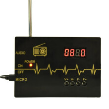 5V, 87-108 MHz Frequency Range Radio Kit: FM Radio Assembly DIY Soldering Kit, Electronic Production Training Kit