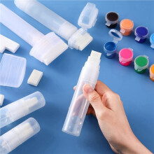 20 Pack Graffiti Markers Refillable Paint Markers Touch Paint Pen for with 20 Replacement Tips (50 mm, 30 mm, 15 mm)