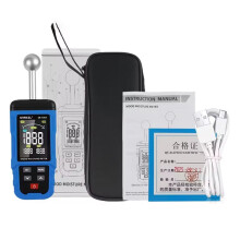 SNAKOL Pinless Moisture Meter with Probe & Color LCD, 0-RH Range, Alarm Function for Wood/Walls/Concrete/Masonry SK7303