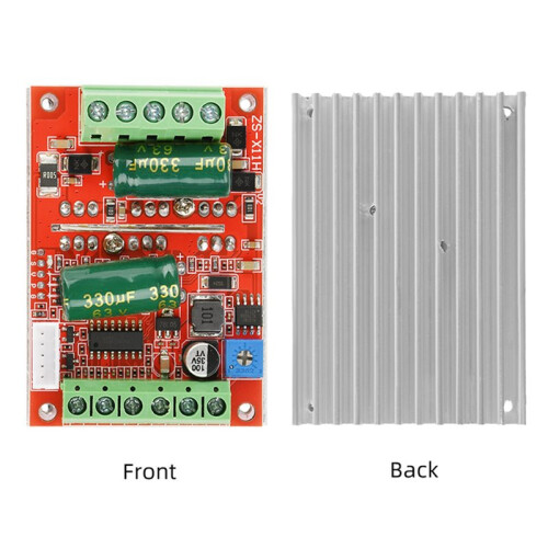 2X  Hall Brushless Motor Controller Board 3 Phases PWM Input 6-60V 400W 2
