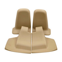 Conjunto de 4 Peças de Capas de Dobradiça para o Banco da Terceira Do para Land LC200 08-21 71486-60050 71485-60090 71639-60110