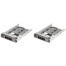 2pcs 3.5 Inch SAS Hard Disk Tray Caddy for PowerEdge R730 R630 T640 T630 T340 T440 0KG1CH Adapter 09W8C4