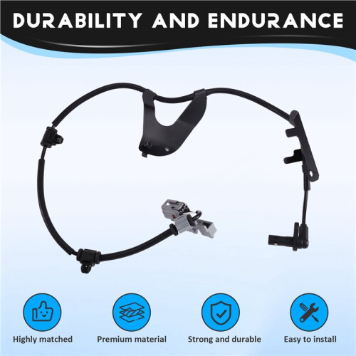 Car Front Right ABS Wheel Speed Sensor 8982924321 for  -Max Pickup 2012-2018 2