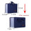 2X 13 Pockets Expander File Folder Document Organizer with Handle A4 Size Capacity Accordion File Organizer Dark 1