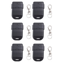 6X 8 Dip 433Mhz Copy Remote Control Fixed Code 2 CH Duplicator for Gate Garage Door Opener or Alarm System