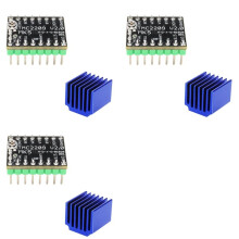 3X für MKS TMC2209 Schrittmotortreiber StepStick 3D-Druckerteile 2.0A UART Ultra Silent Ersatz für TMC2208