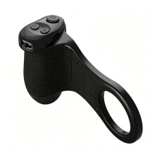 Magnetic Phone Stabilizer Hand Grip Zoom Remote Shutter Control Photography Video Aid Black