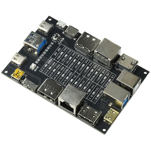 USB Cable Tester Type-C Type-B Micro Short Circuit  Test Board Data Cable Anomaly Detector