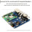 Placa Base Ethernet Dupla para CM5, Compatível com Módulos 4G/5G, Duas Saídas de Vídeo 4K e Duas Interfaces MIPI. 4