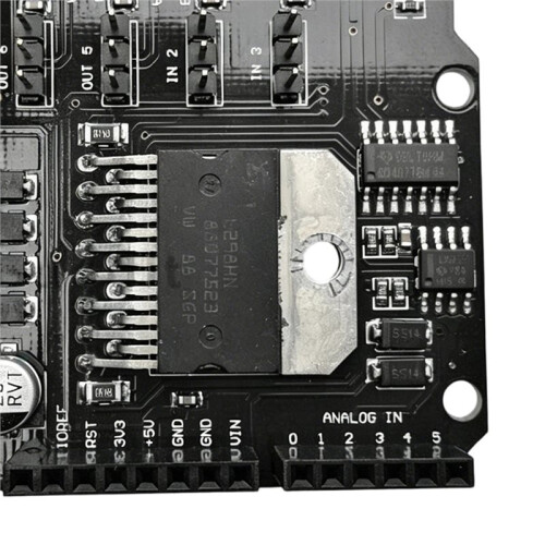 Carte D'Extension de Commande de Moteur CC Double Canal, Module L298NH pour  R3 MEGA2560 1