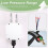 Air Wind Pressure Differential Transmitter Differential Pressure Sensor 4-20mA 0-10V 2Kpa Pressure Sensor Tools 5