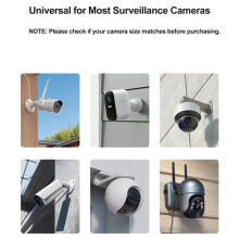 Bewakingsregenhoes Camerazonnekap Beveiligingscamerabescherming Beveiligingscameraregenhoes Cameraregenhoes 6 STUKS