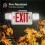 2X LED Exit Sign with Emergency Lights,Adjustable LED Emergency Exit Lights with Battery Backup,Exit Sign for Business 6