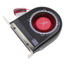 -2 System Blower Computer Chassis Exhaust Cooling Fan PCI Slot Bit Fan Cooler Bearing Design High Air Flow