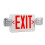 2X LED Exit Sign with Emergency Lights,Adjustable LED Emergency Exit Lights with Battery Backup,Exit Sign for Business 2