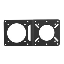 2X VESA Mount Adapter Extender Plate for Monitor Mounting PC -Host Hanging Bracket PC Monitor VESA Holder