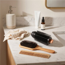 Attachment for Airwrap HS09/Co-Anda2x,Round Brush for Air Wrap Accessories for Straighten Fast Dry Curls
