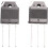 16 Silicon Transistor - D 1047 + B 817, 200 V, 12 A 2