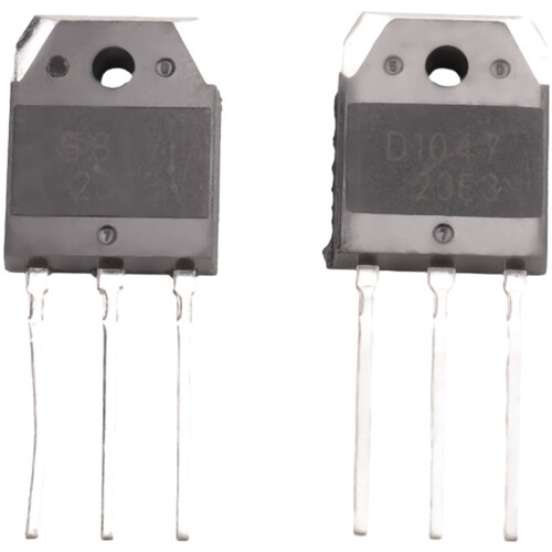 16 Silicon Transistor - D 1047 + B 817, 200 V, 12 A 1