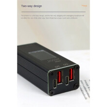 Module de Charge Super Rapide Haute Puissance 200w Chargeur de Bureau à Double Canal 100w PD3.0 Inspection de Maintenance de Portable