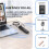10X 3-in-1 Computerluidsprekers met Microfoon en Hubs USB-Conferentieluidspreker, Pc-Microfoon voor Videoconferentie 3