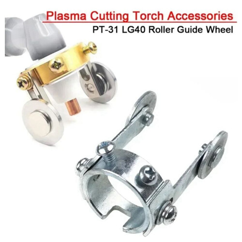 2pc PT-31 -40 Roller Guide Wheel Plasma Cutter Cutting Torch Welding Accessories Plasma Cutting Torch Metal Processing 2