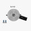 For Bambu X3508 Extruder Servo Motor for  P2S 3D Printer Parts 3