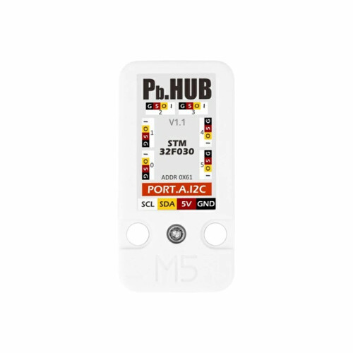 For M5Stack Hub 1-to-6 Expansion Unit: I/O (STM32F030) or I2C (PCA9548A) Expansion Unit Module 2