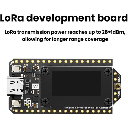 WiFi LoRa 32 V4 ESP32  WiFi Development Board, 0.96-Inch OLED Screen ESP32-S3R2 Low-Power IoT Development Board 1