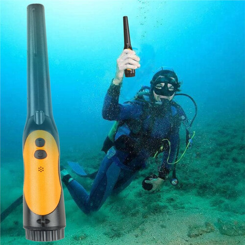 Metal Detector Pinpointer Fully Waterproof Handheld Pin Pointer Wand,Professional Handheld Search Treasure Find 2