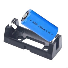 6PCS CR123A 16340 LIR123A Battery Holder 3V Storage Box for Electronics Applications LIR123A Battery Holder