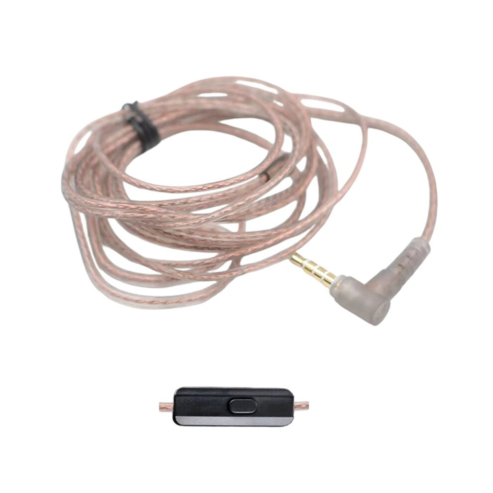 Cable High-Purity Copper Twist Earphone Wire B/C Pin With Mic For Kz For Zs3 For Zs4 For Edx For Zsn For Zst For Asx B 6031076995185
