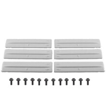 6pcs Roof Drip Rack Removal Cover Trim Clips with Screws 75596-35020 for 07-14 RAV4 90119-08C47