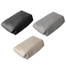 for Prius 2004-2009 PU Leather Car Center Console Armrest Cover Auto Arm Rest Box Pad Lid Cover Protection Black