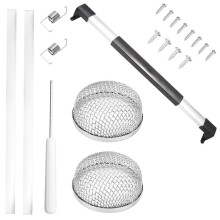 Querstangengriff für Wohnmobil-Fliegengittertür + Lüftungsgitter-Set für Wohnmobil-Ofen, für Wohnmobil, , Wohnwagen