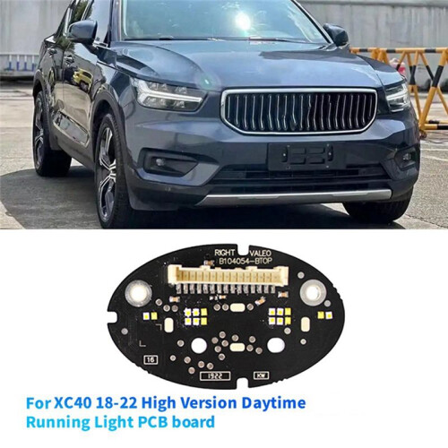 Front Headlight LED Chip Board for  XC40 18-22 High Version Daytime Running Light PCB Board 90122310/PCB/R 1