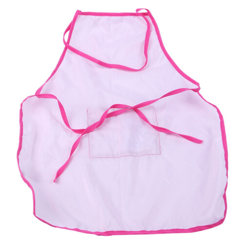 Barn Barn Kock Hatt FöRkläDe Matlagning Bakning Pojke Flicka Kockar Juniorpresent (Rosa) 2