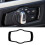 Car Headlight  Button Trim Frame Car Interior Accessories for  3 Series E90 2008-2012 2