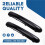 Front Bumper Trim Left and Right Side 51116800143 51116800142 for  Cooper R50 2001-2004 Black 4