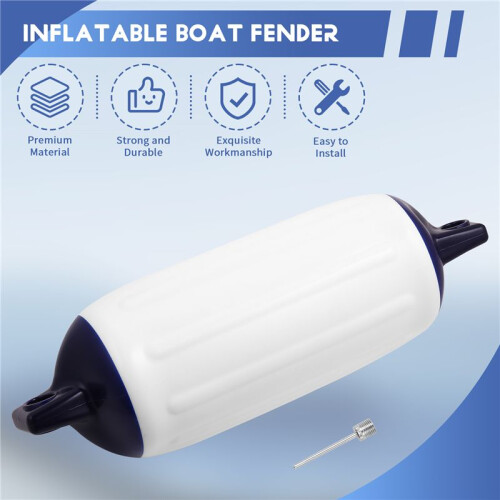 Para-Choque Inflável para  PVC para Âncora de  para-Choque para  Marinho para , Veleiro, Cuddy Etc. (5,5 X 20 Polegadas) 1