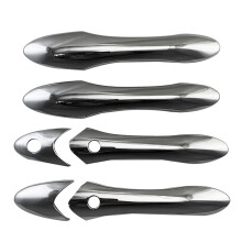 For Freed 2008-2016 Chrome Outside Exterior Door Handle Protector Cover Trim (3 Hole)