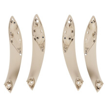Four Doors Car Interior Door Pull Handle Cover Armrest Bracket for- 3 4 Series F30/F31/F34 F32/F33/F36 2012-18 Beige
