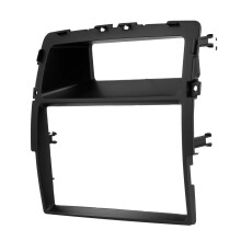Fascia D'Autoradio 2 Din pour Primastar Vivaro Trafic II Panneau de Cadre D'Installation Garniture de Plaque Frontale DVD