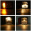 Left&Right Excavator for JCB Front LED Headlight Turn SignalLamp Indicator WorkLight Tractor Telehandler Loader Forklift 6