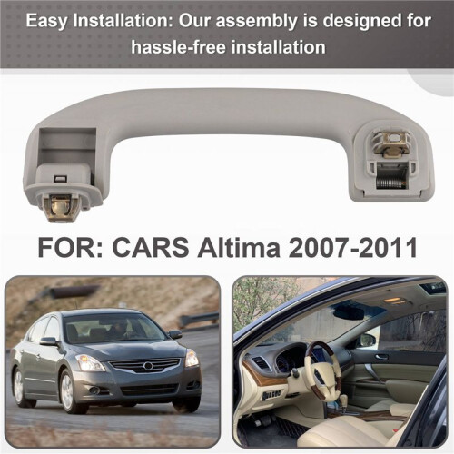 For  Altima 2007-2011 Driver Side LH Interior Grab Handle Ceiling Handle 73940JA20A, 73940-JA20A Without Hook 1