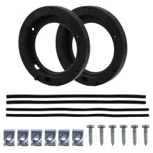 Car Speaker Mounts for Jimny JB64 JB74 2018-2024 Audio Horn Refit Rings Mount for 6.3inch Speakers